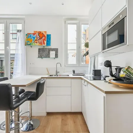 L'oasis Urbaine - Proche Belleville Et Parmentier Appartamento